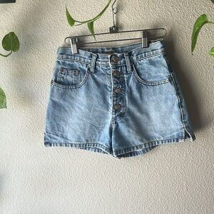 Vintage Blue Asphalt Jean shorts